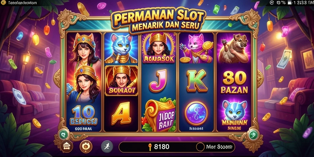 Gameplay yang seru dan mengasyikkan dari 8180 di layar.