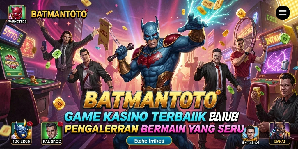 Screenshot utama BATMANTOTO menampilkan gameplay Kasino yang seru dan interaktif.
