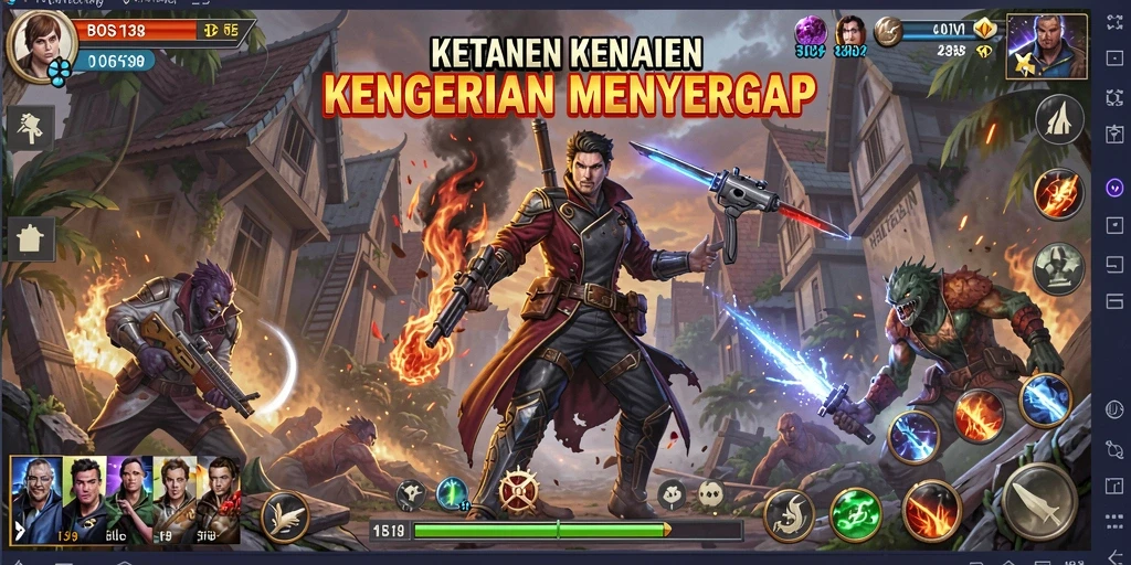 Gameplay mencekam dengan suasana horor yang nyata.