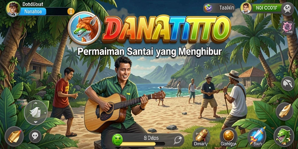 Tampilan menarik dari gameplay santai <strong>DANATOTO</strong> yang penuh warna.