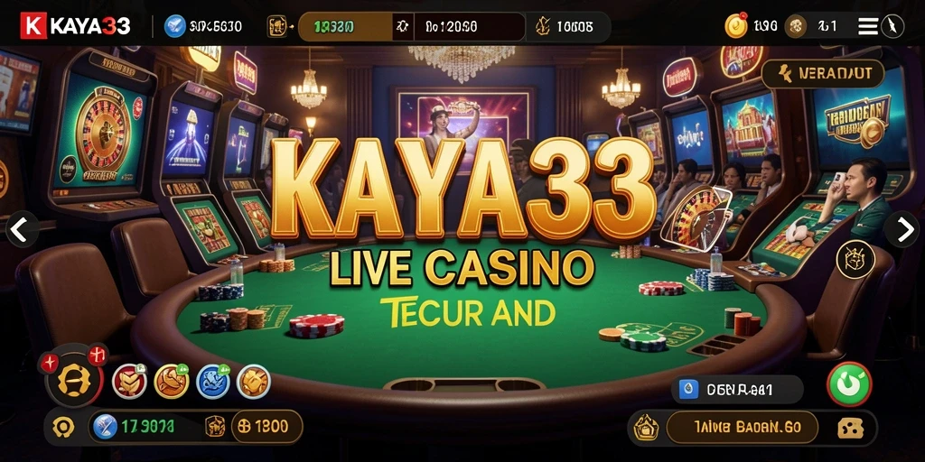 Tampilan gameplay KAYA33 yang menakjubkan dan interaktif.