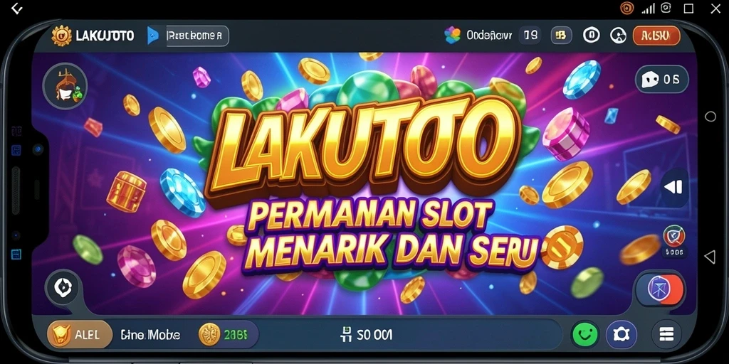 Tampilan gameplay seru dari LAKUTOTO dengan kombinasi slot yang menantang.