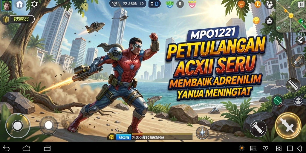 Tampilan gameplay seru di MPO1221 dengan aksi mendebarkan.
