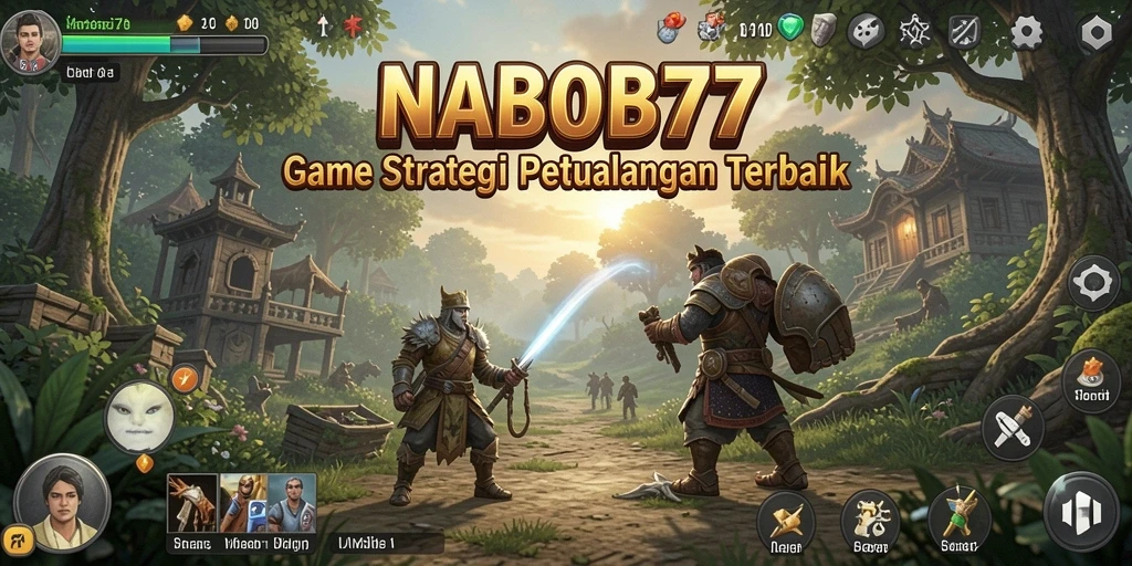 Tampilan gameplay seru dan mendebarkan di NABOB77.