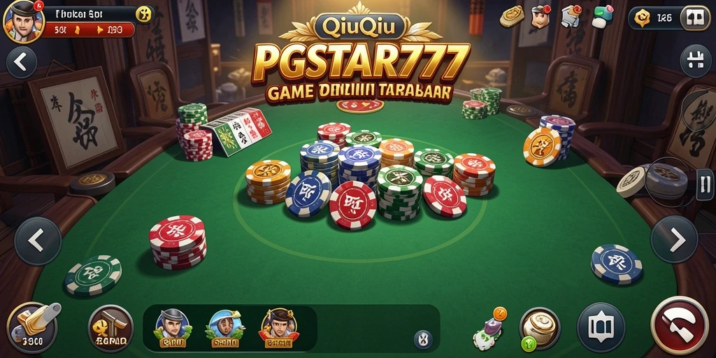 Screenshot PGSTAR777 menampilkan gameplay QiuQiu yang seru dan menantang.