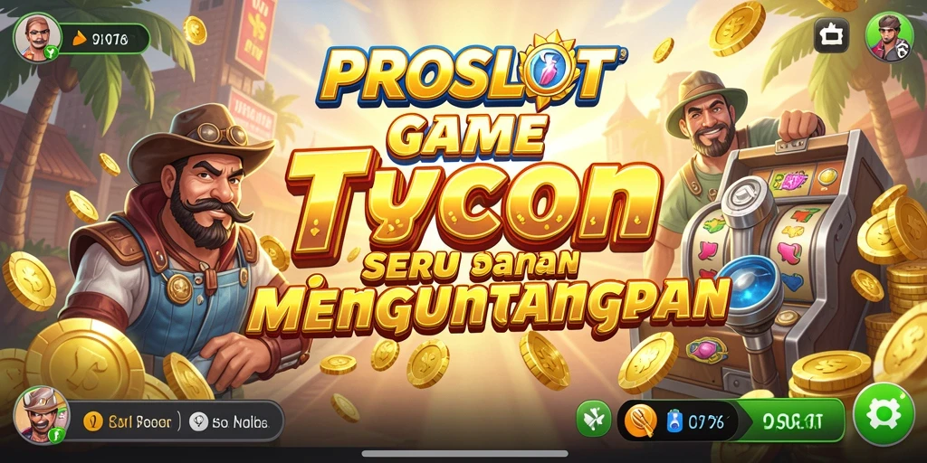 Tampilan gameplay PROSLOT yang menarik dan penuh warna.