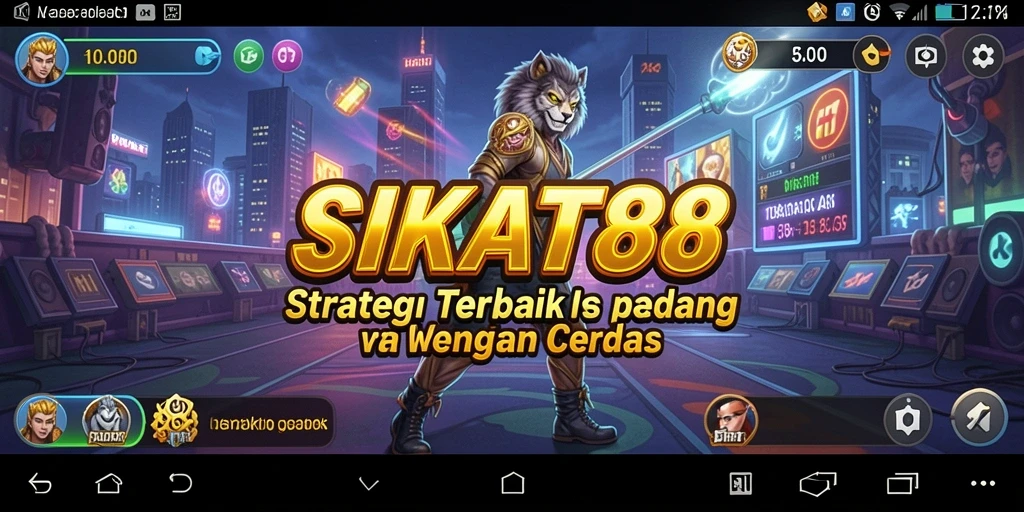 Tampilan pola strategi yang menegangkan dalam SIKAT88.