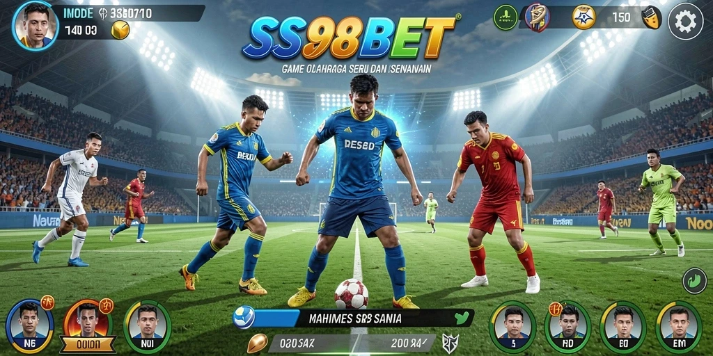 Tampilan menarik dari gameplay SS88BET yang penuh aksi olahraga.