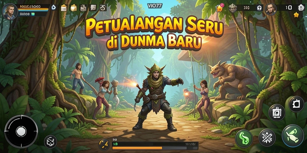 Tampilan menakjubkan dari gameplay <strong>VIO77</strong> yang penuh petualangan.